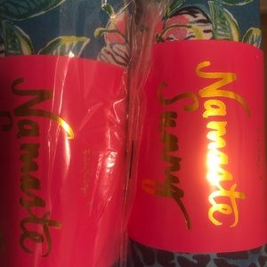 Lilly pulitzer workout towels. Animal print. S/2